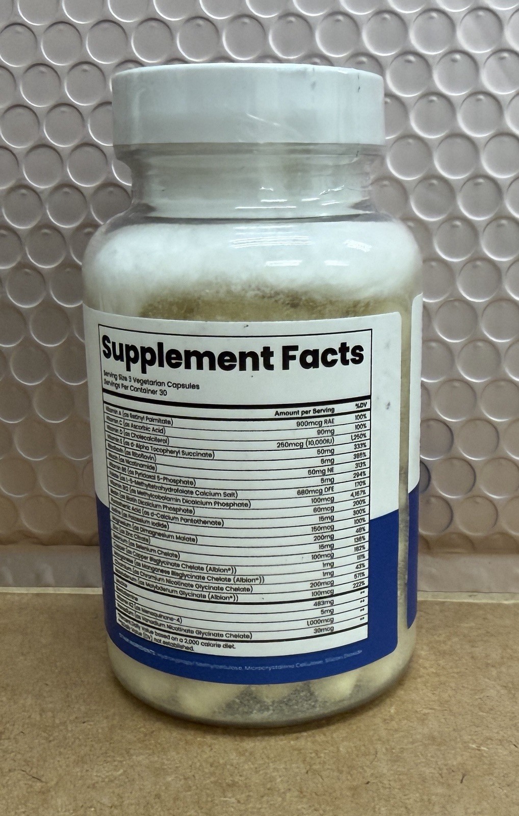 Maximus Building Blocks 90 Caps Each Multivitamin New & Sealed MFG: 06/2025