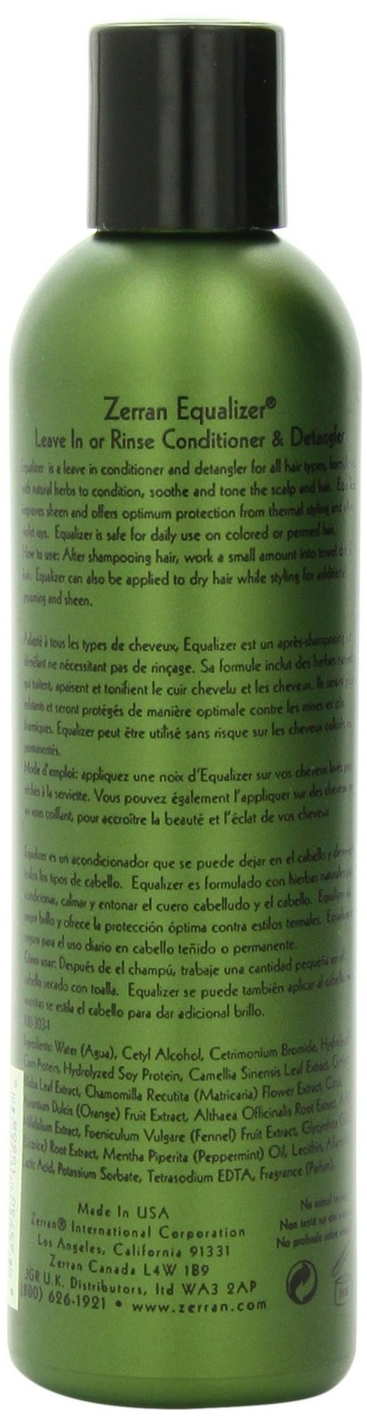 Zerran Equalizer Conditioner, 8 Ounce 8 Fl Oz (Pack of 1)