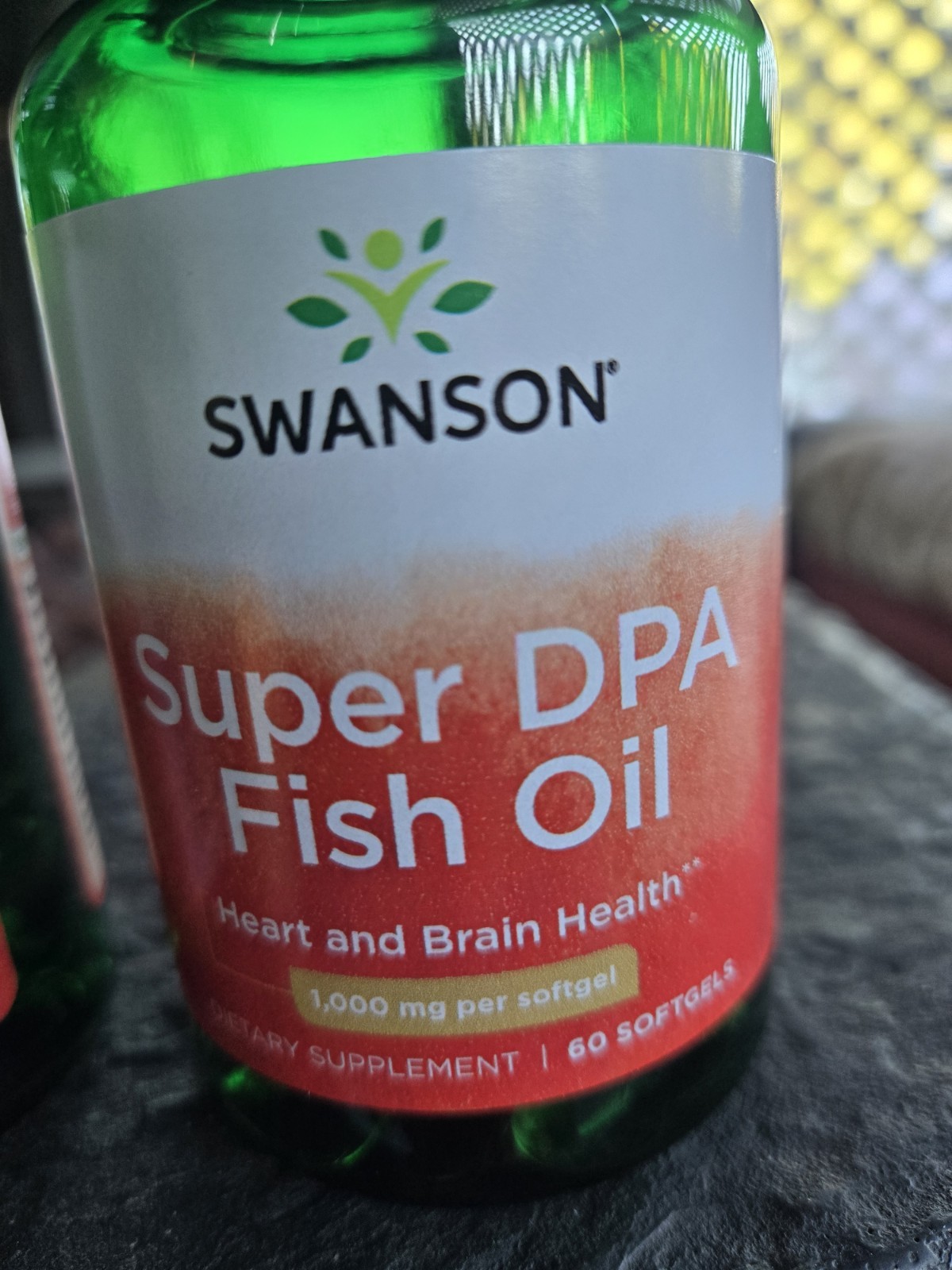 Swanson Super DPA Fish Oil Softgels NEW Two-60 Count Bottles. Exp. 7/27