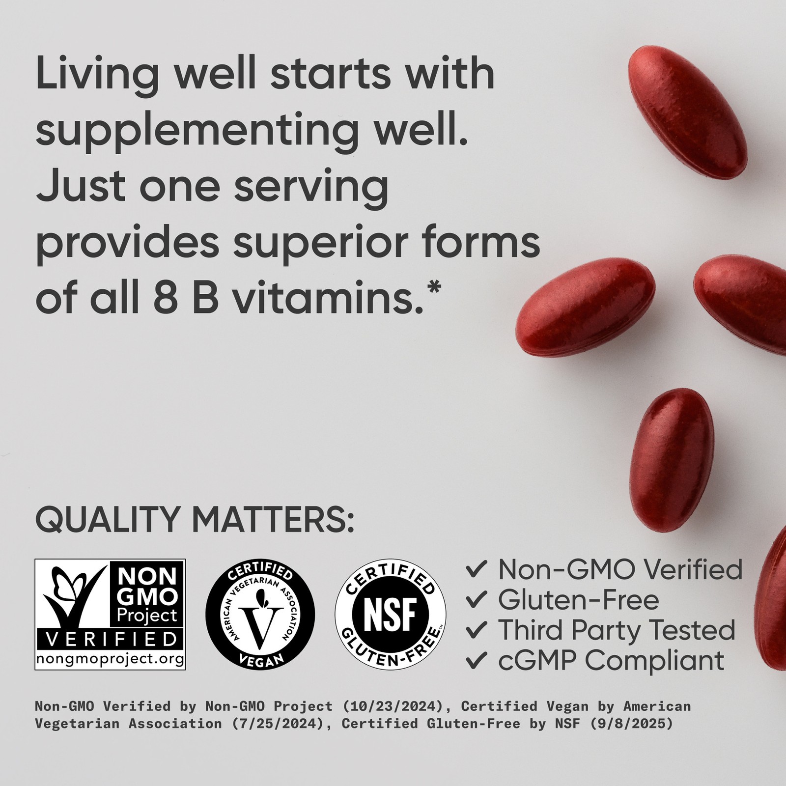 Vitamin B-Complex (120 veggie softgels)