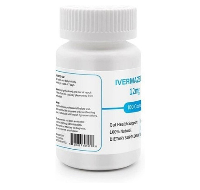IVERMAZE* Labs -12 mg 100 Count Digestive Supplement