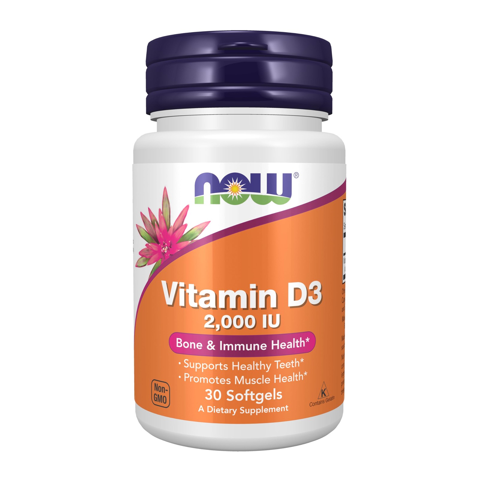 NOW Foods Supplements, 30 Count (Pack of 1), Light Yellow W/Green Tint