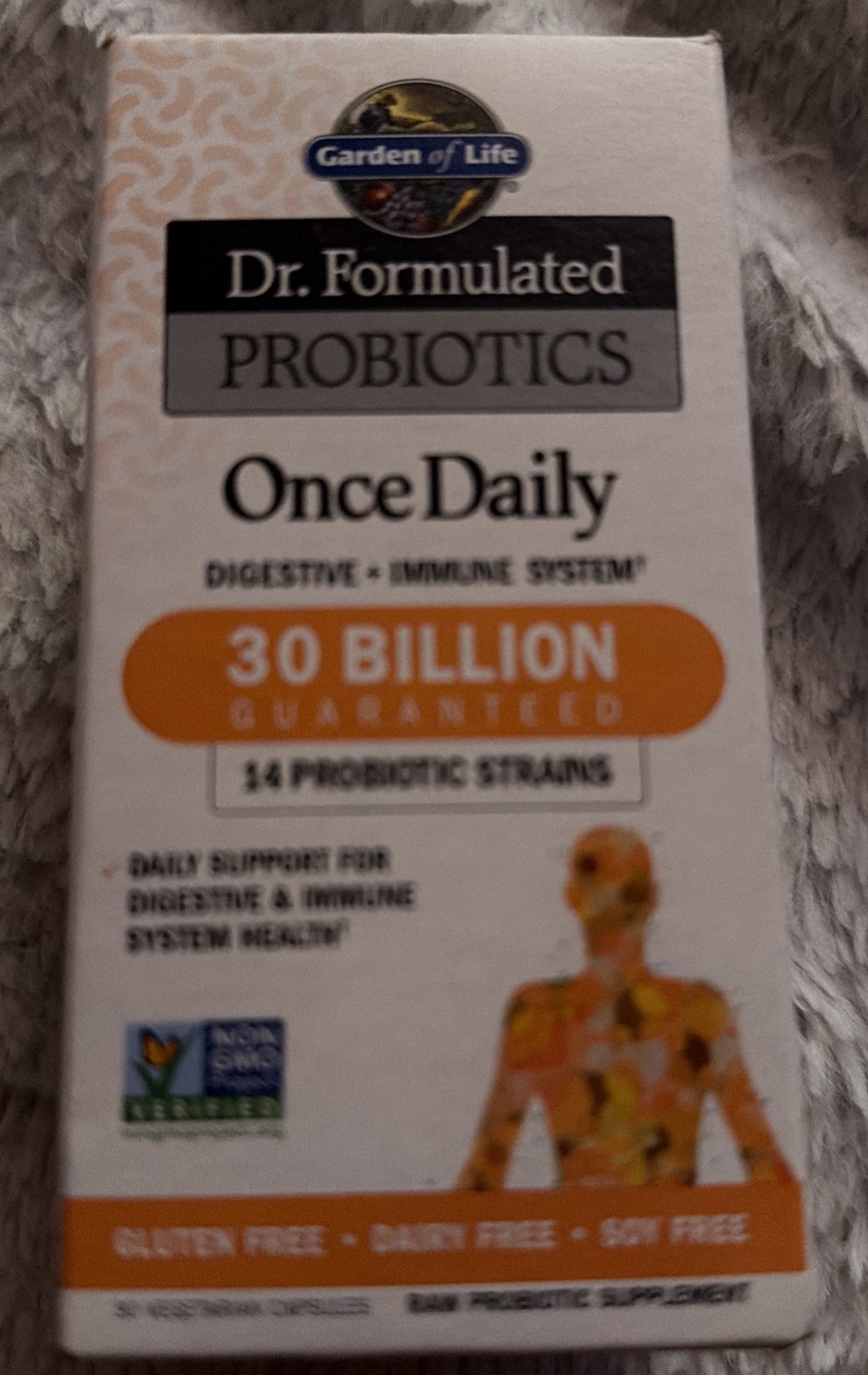 Garden of Life Dr. Formulated Probiotics 30 Billion 30 Veg Caps Exp 02/2027