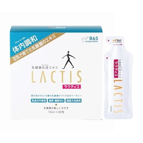 LACTIS B & S Dietary Supplement Lactic acid bacteria 10 ml x 30 30 Days Japan