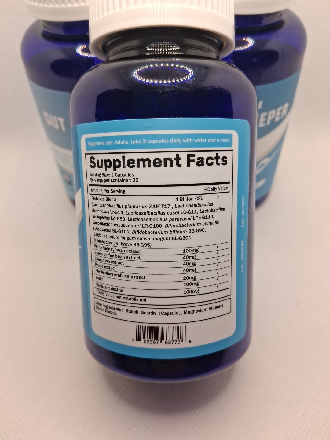 Semal Gut Sweeper Getting 3 Bottles 60×3 Capsules Exp 06/27