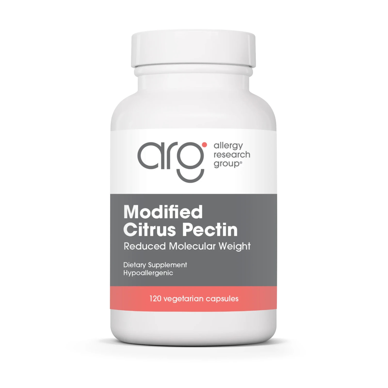 Allergy Research Modified Citrus Pectin 120 vcapsules EXP 12/2026