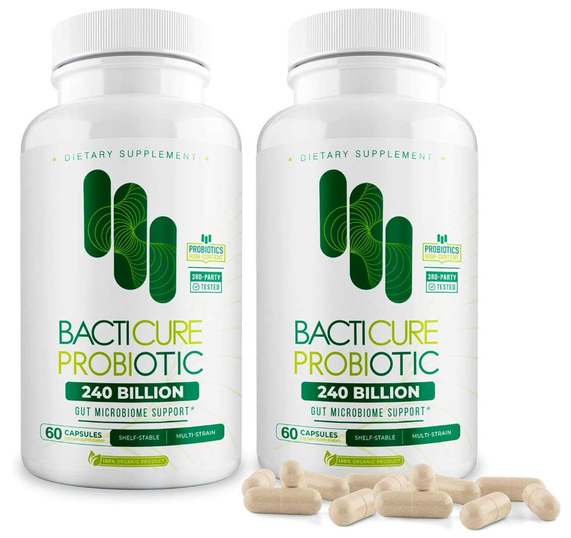 Bacticure | Non-Centrifuged Probiotics | Cultured in Immune-Boosting Fruits, Veg
