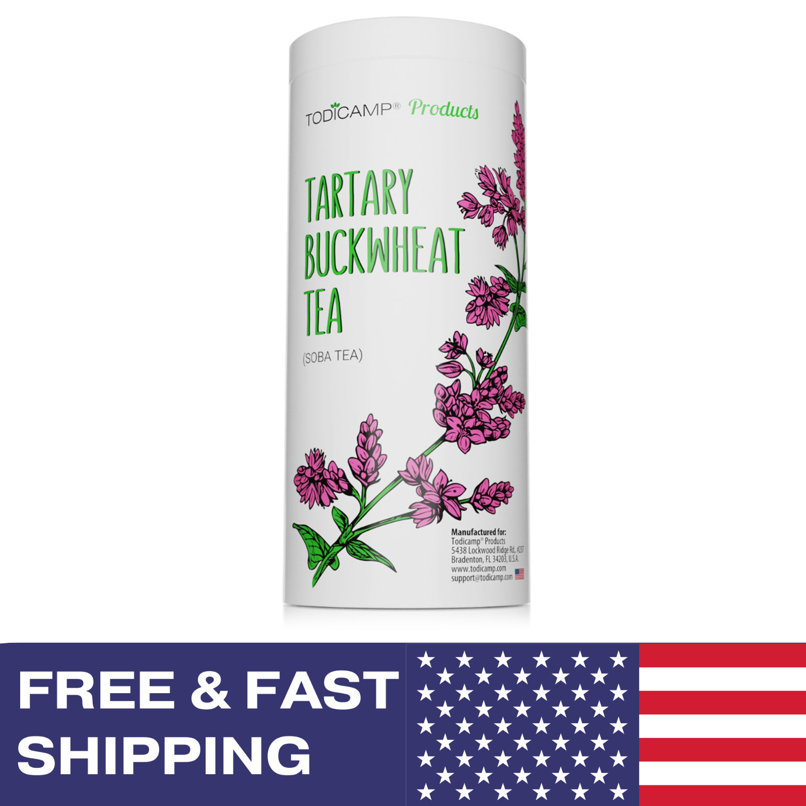 Todicamp Tartary Buckwheat Tea (Soba Cha) – Detox and Digestive Tea