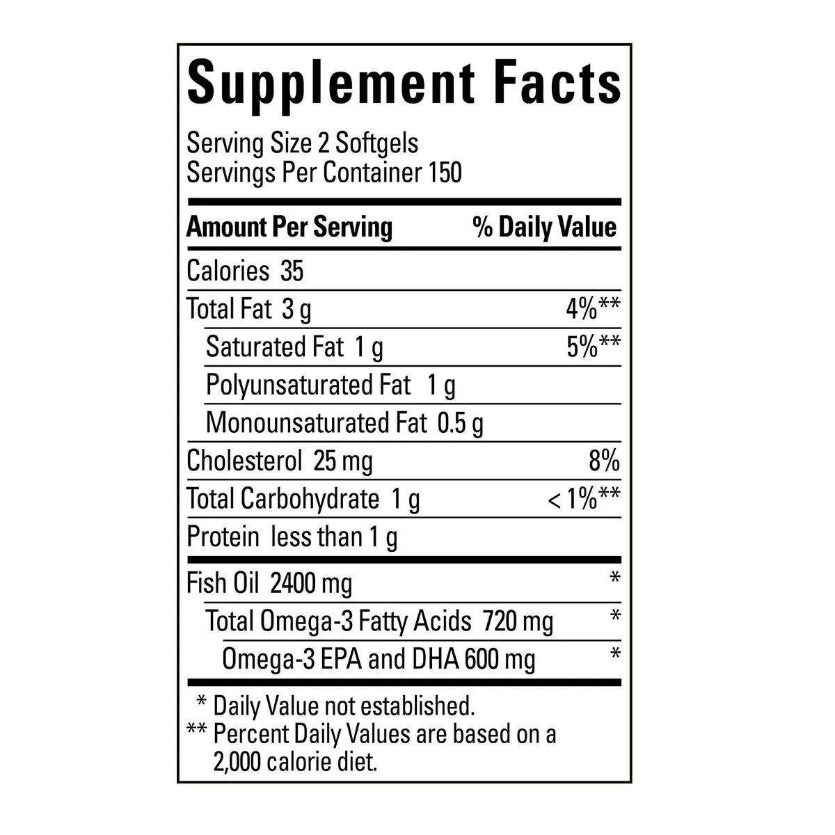 Nature Made Fish Oil 1200 mg (360 mg OMEGA-3) 300 Liquid Softgels