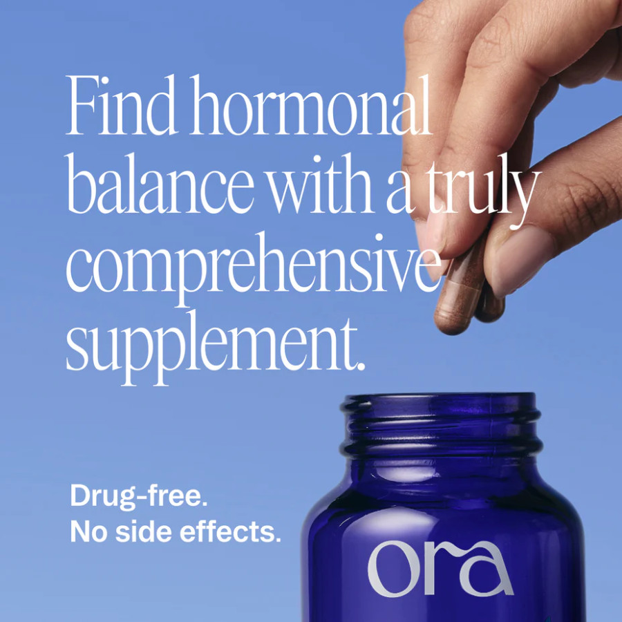 Ora Organic Hormonious – Hormonal Balance & Acne Relief for Women, 90 Capsules