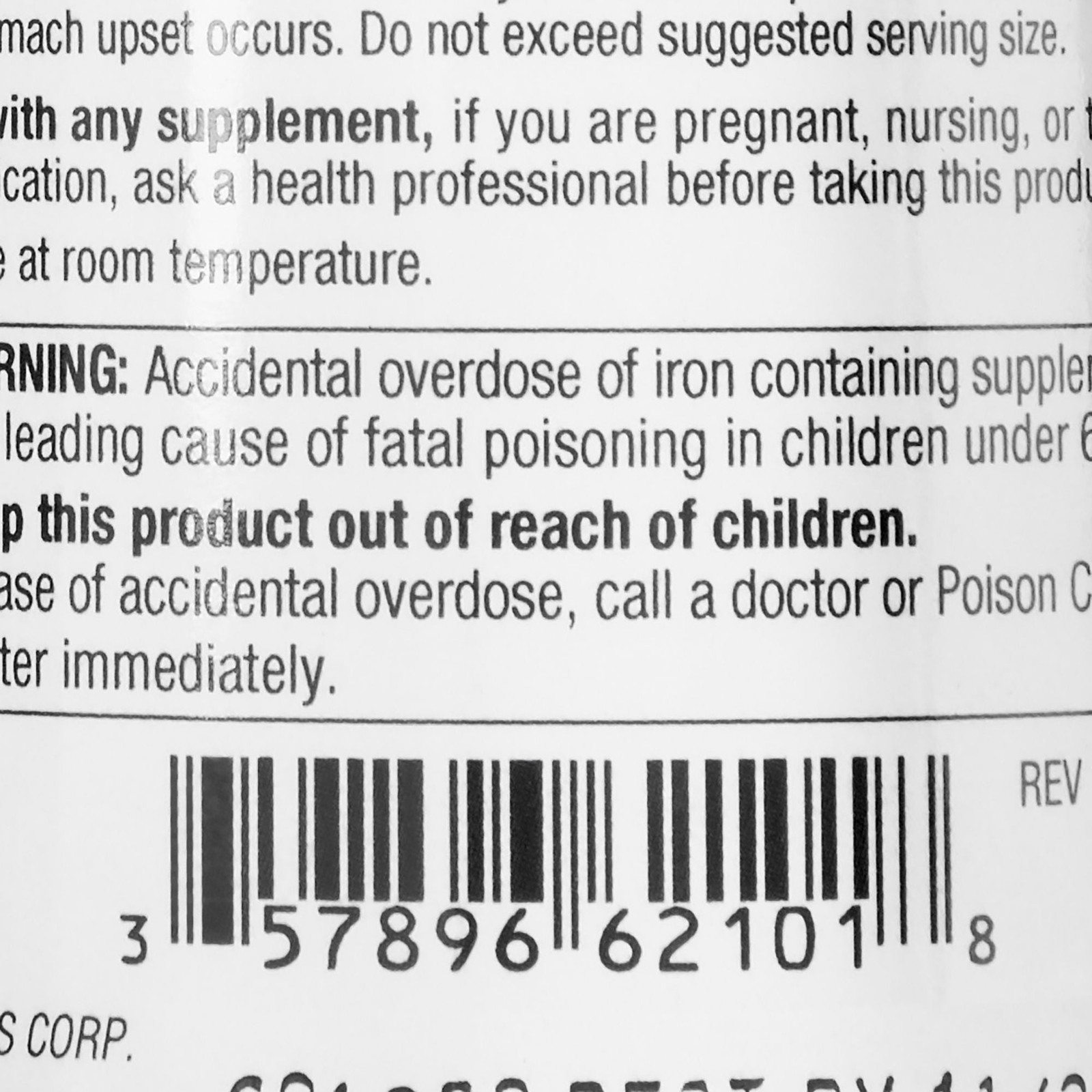 Geri-Care Multivitamin Tablet 621-01-GCP 1 Bottle 100 per Bottle
