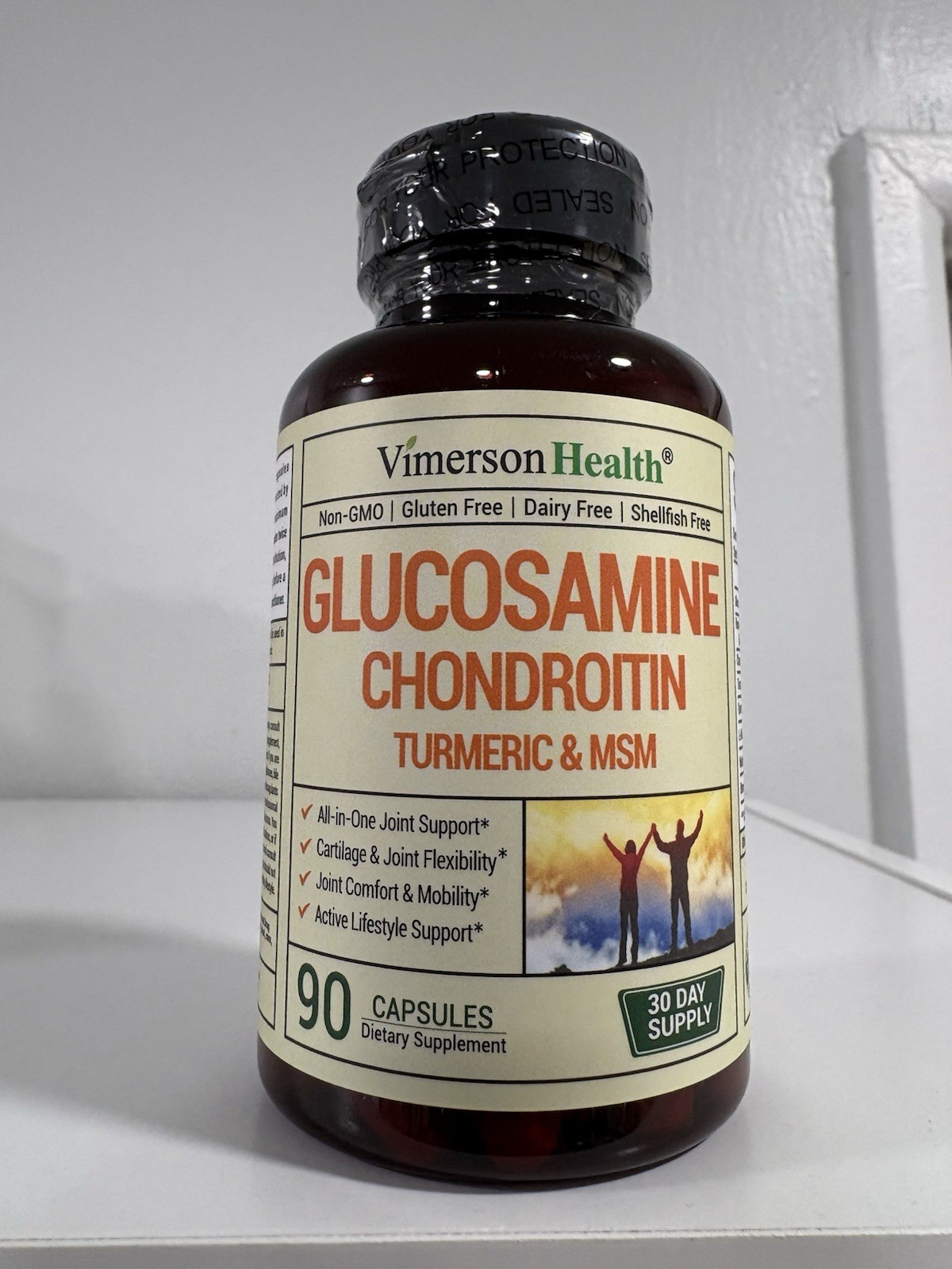 New Vimerson Health Glucosamine Chondroitin Turmeric MSM Dietary Supplement90Cap