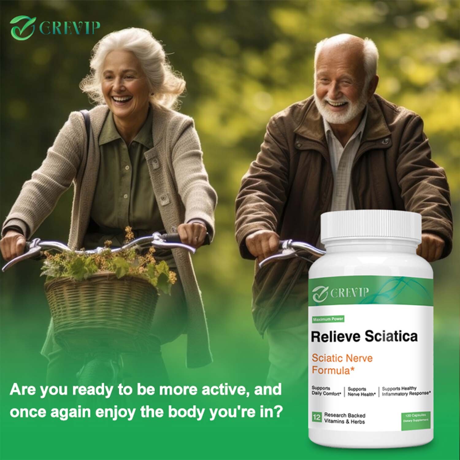 Relieve Sciatica – R-Alpha Lipoic Acid, Benfotiamine – Nervous System Health