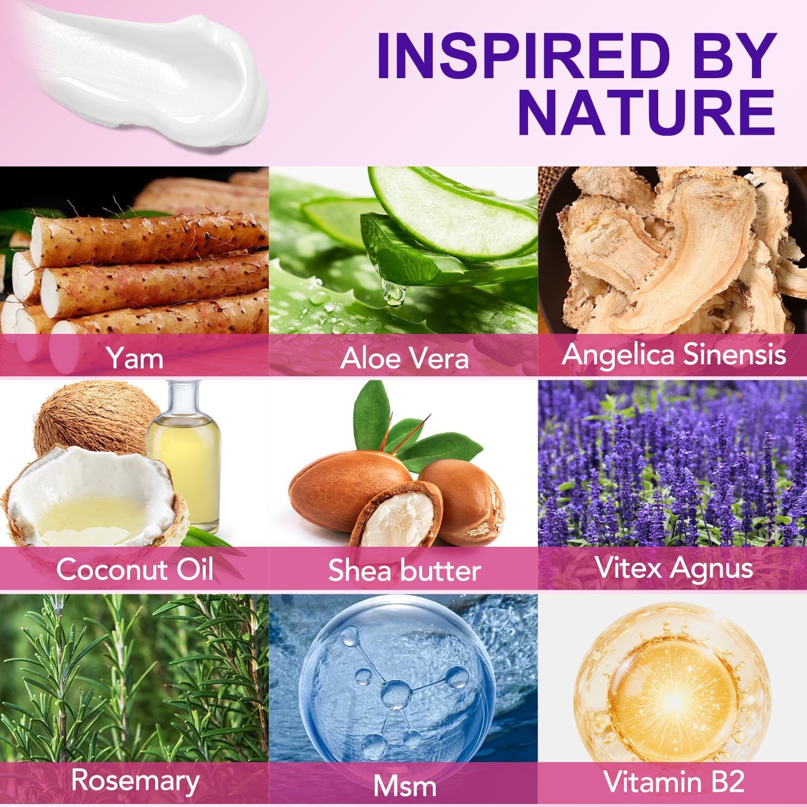 Wild Yam Cream, Topical + Natural Wild Yam Cream for Hormone Balance, Support…