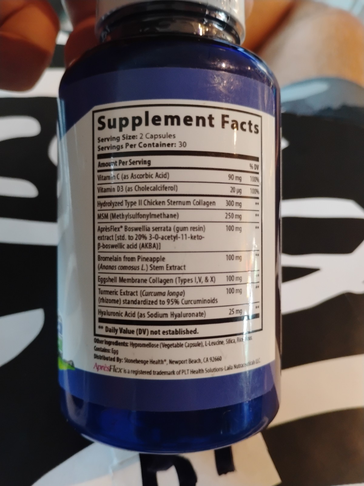 Stonehenge Health Dynamic Joint 60 Capsules. Exp – 02/2027 New Sealed Authentic