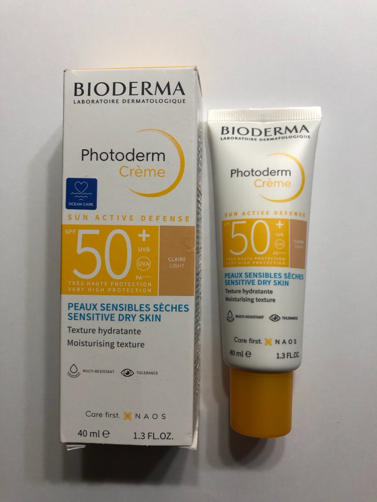 Bioderma Photoderm Cream Light Tinted SPF50+ 40ml 1.3 fl oz Exp. Date: 02/2025