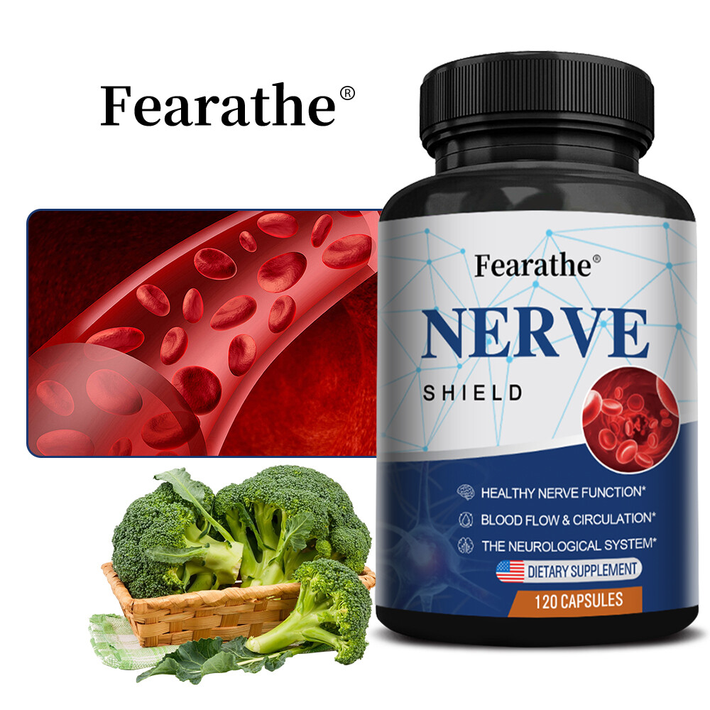 Nerve Shield Pills Supplement Advanced Nerve Formula (30/60/120 Capsules)