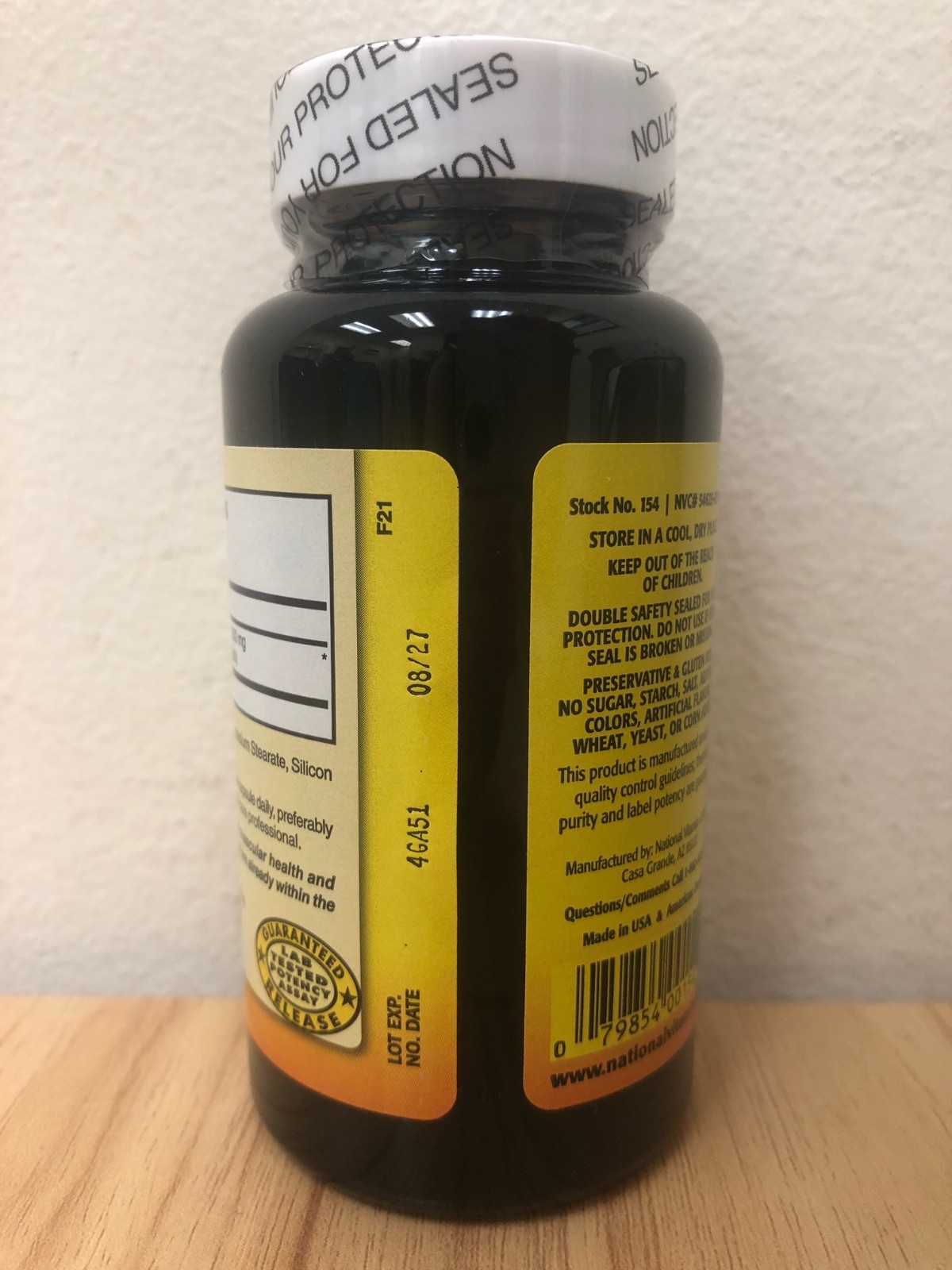 Nature’s Blend Odorless Garlic Capsules 1250 mg 100 Ct
