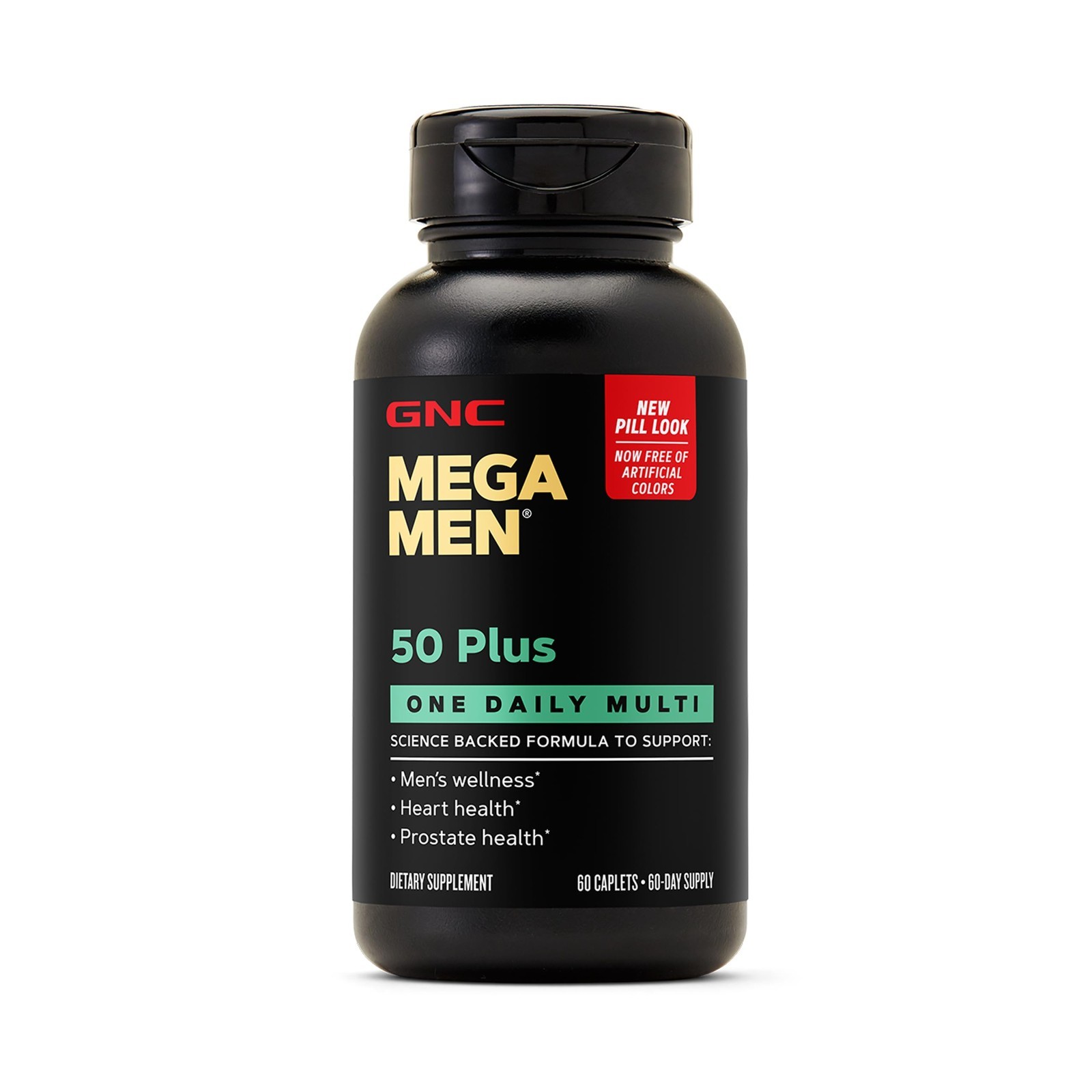 Daily Multivitamin for Men 50+, 60 Count – Supports Energy, Immunity & Health