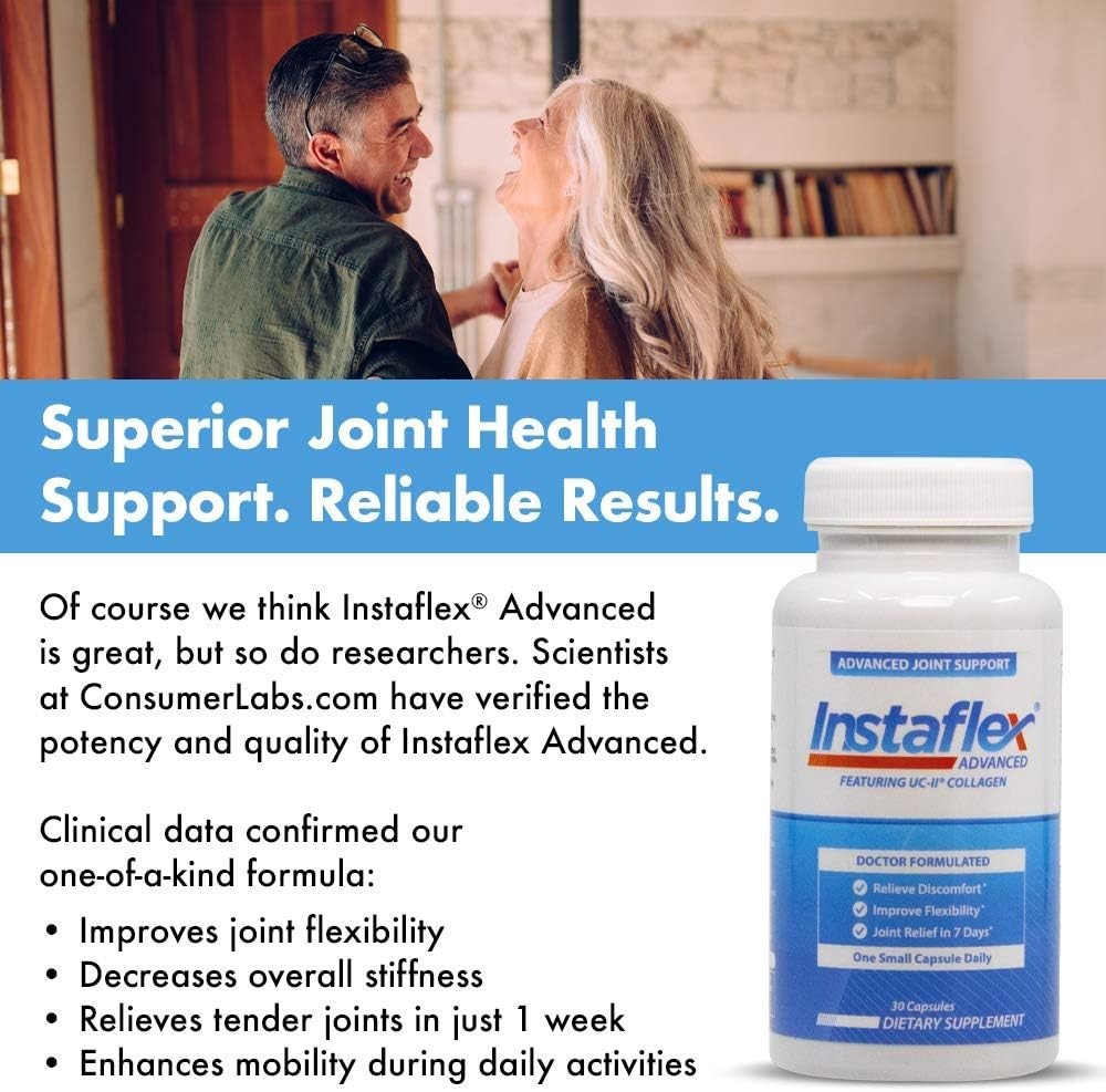 Advanced Joint Support Supplements for Men and Women – Fast Relief in 7 Days