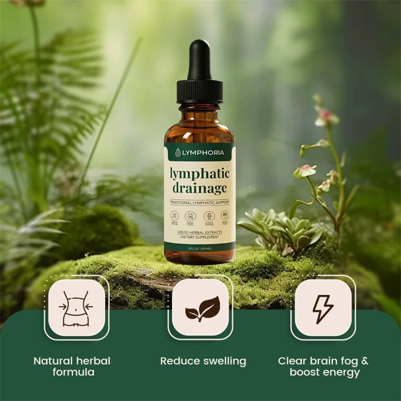 1-3Pack Lymphatic Drainage Drops – pure Lymphatic Drainage Supplement~ 20%OFF