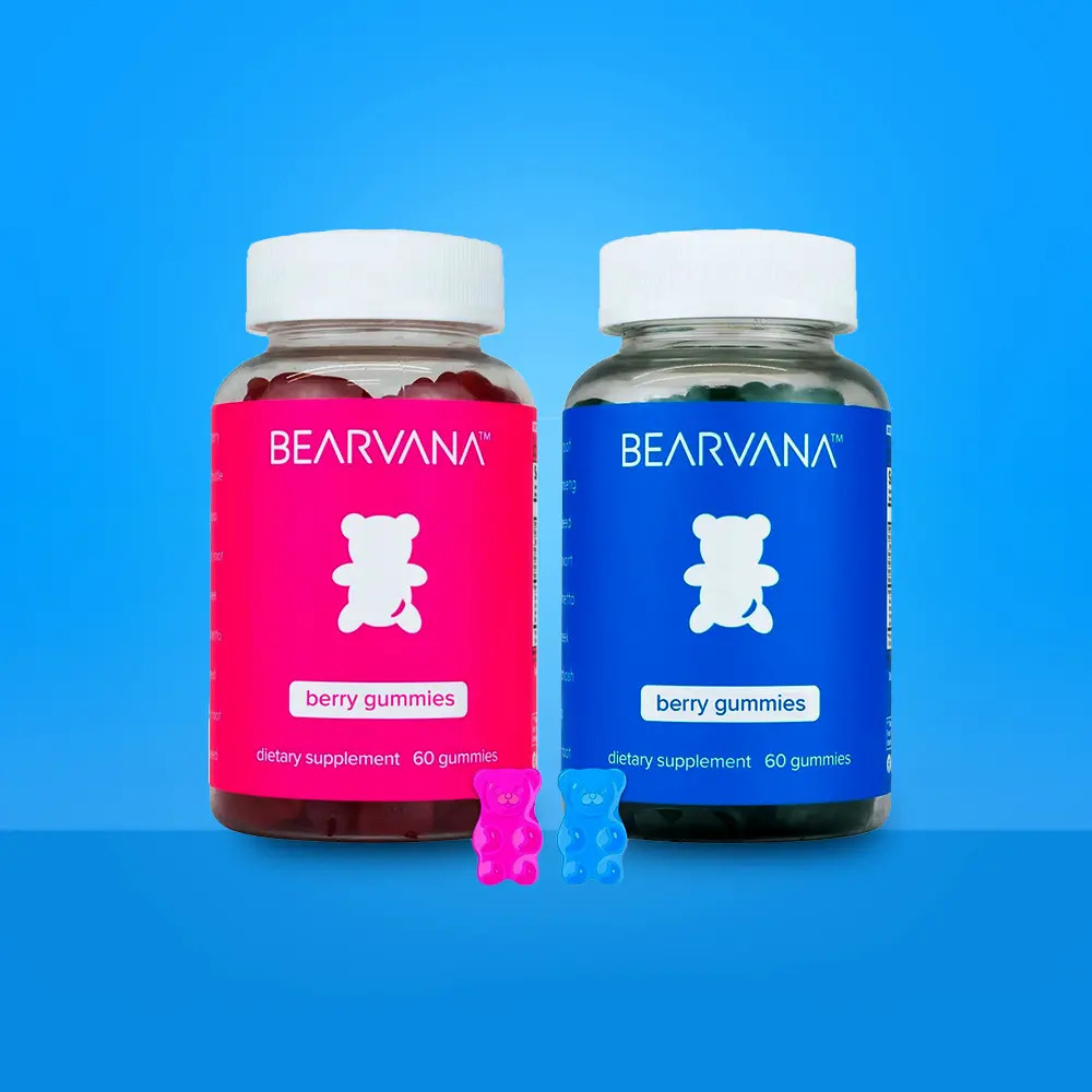 BEARVANA Gummies Combo Women Wellness Supplement Berry