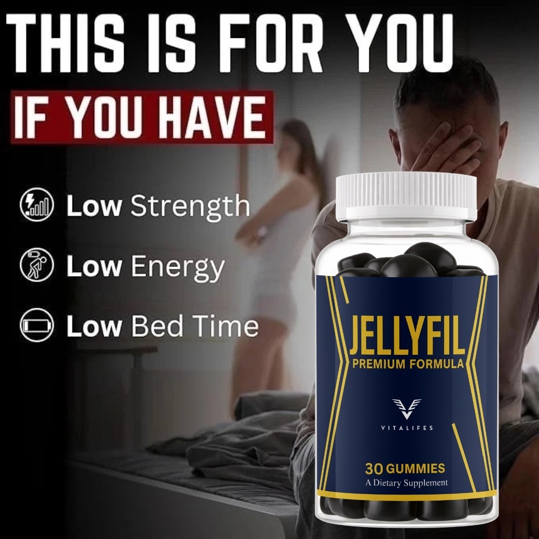 (1 Pack) Jellyfil Gummies Premium Formula , Jelly Fill for Daily Health 30 Gummy