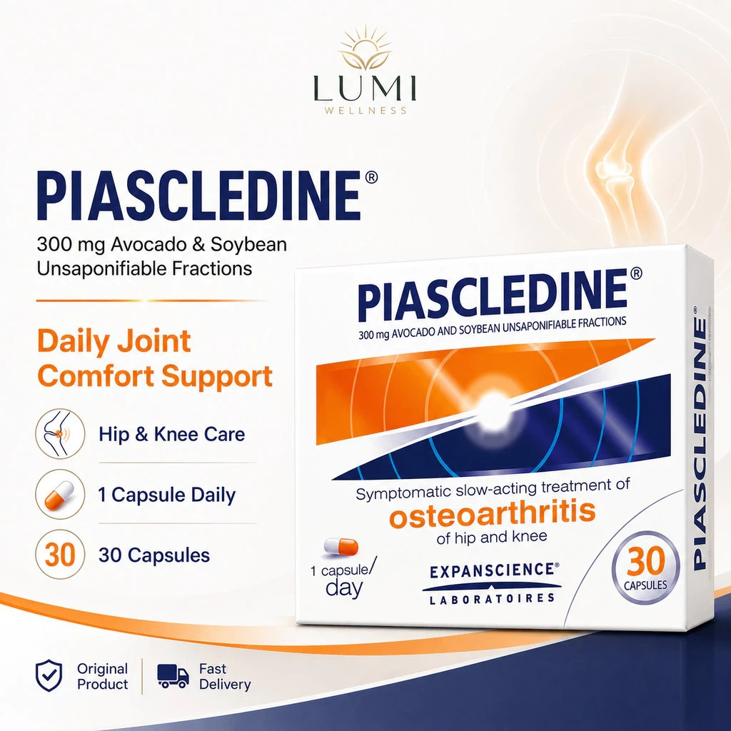 Piascledine 300mg 30`s Capsules Anti Rheumatic Osteoarthritis Joint Pains