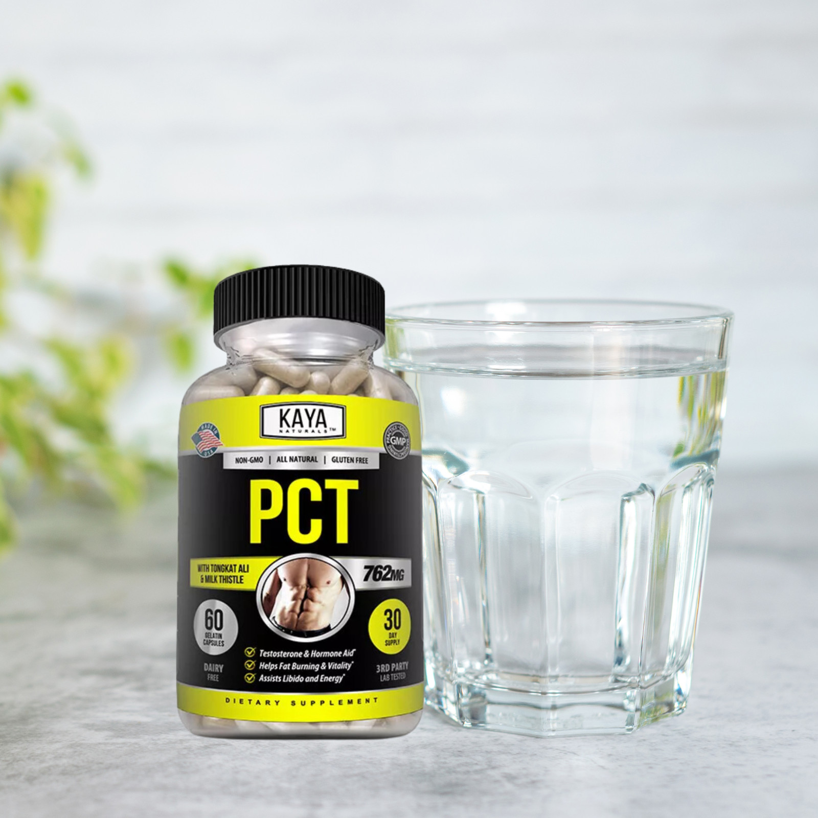 PCT Post Cycle Therapy Estrogen Blocker, Maintain Muscle Restore Natural Balance