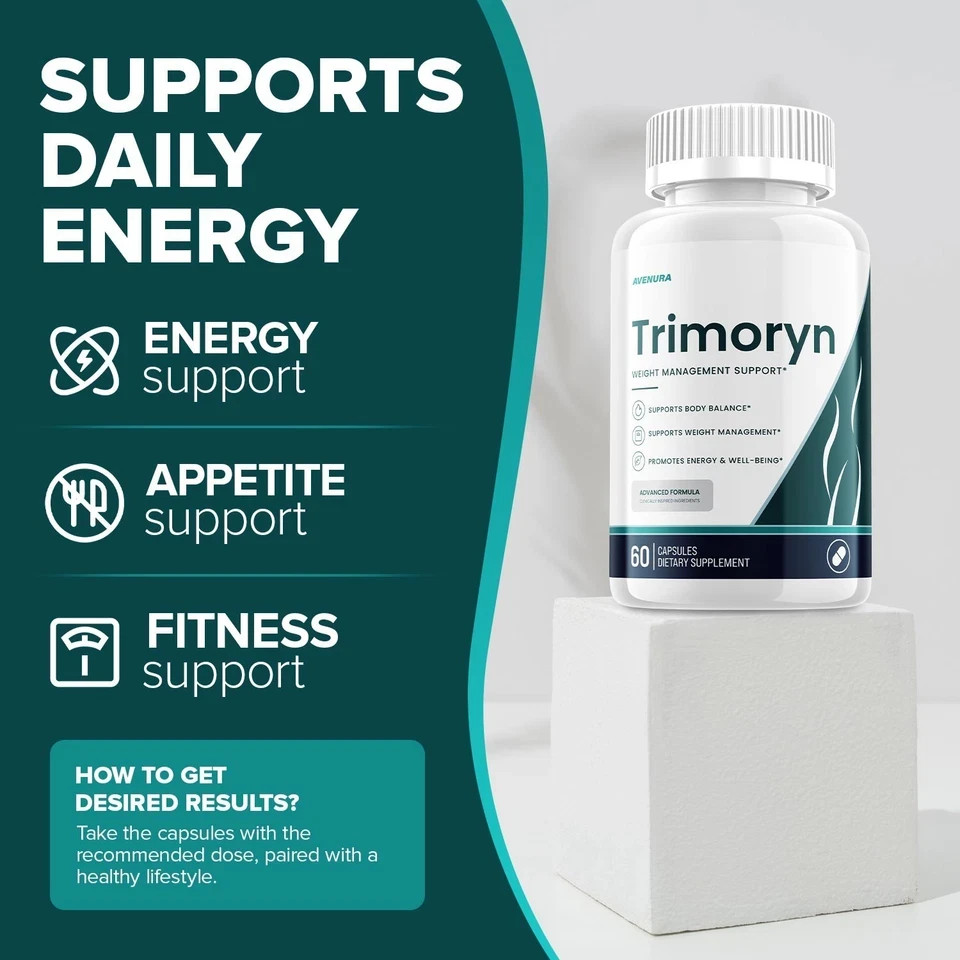 (3 Pack) Trimoryn Capsules – Advanced Formula Supplement Pills Daily Health