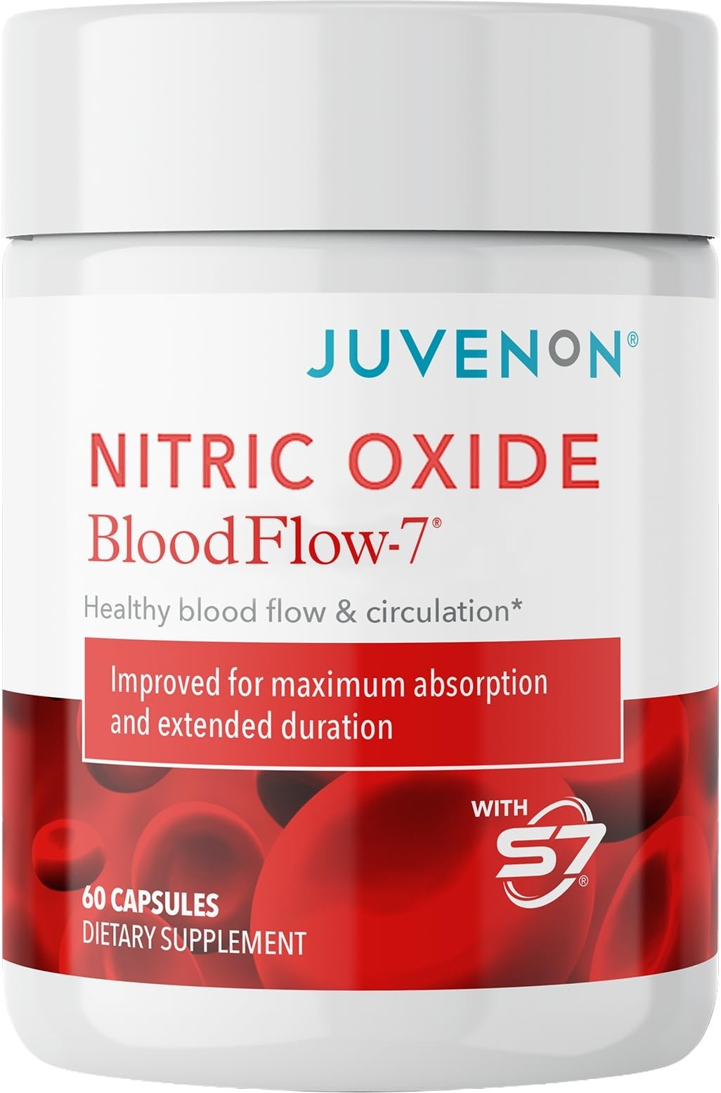 Natural Nitric Oxide Booster for Blood Flow & Circulation Support – 1-Pack