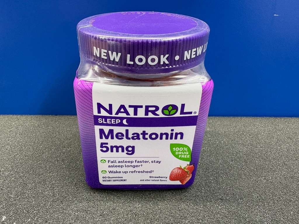 5x (5pck)Natrol Sleep Support Melatonin 5mg Gummies – 60ct Strawberry EXP 07/26