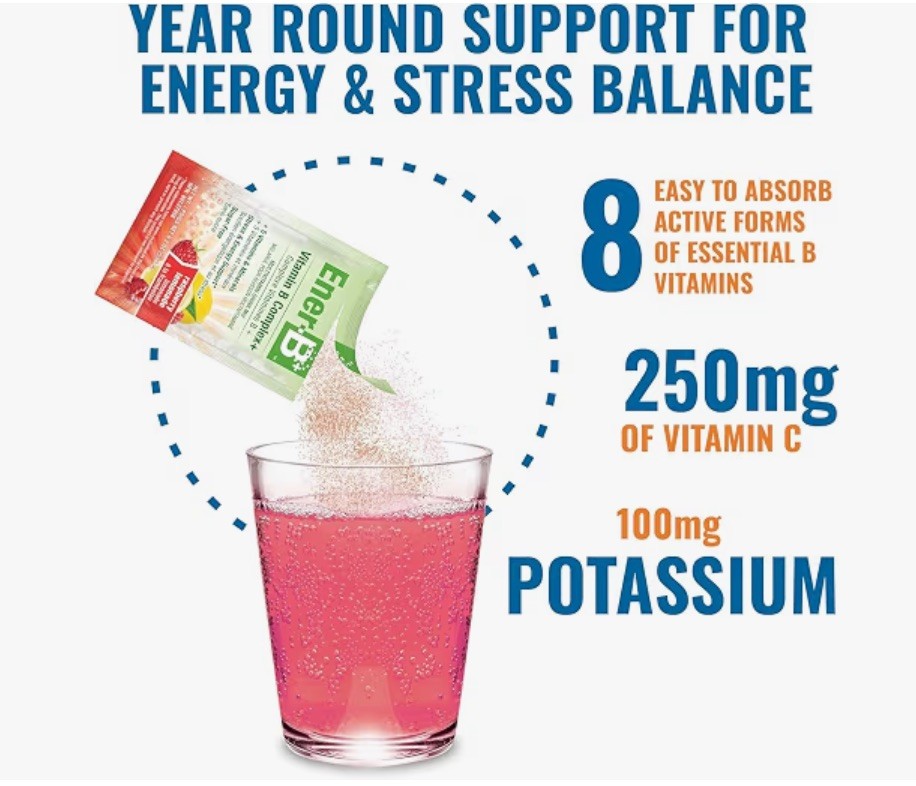 Ener-Life Raspberry Lemonade B+ 30 Count,