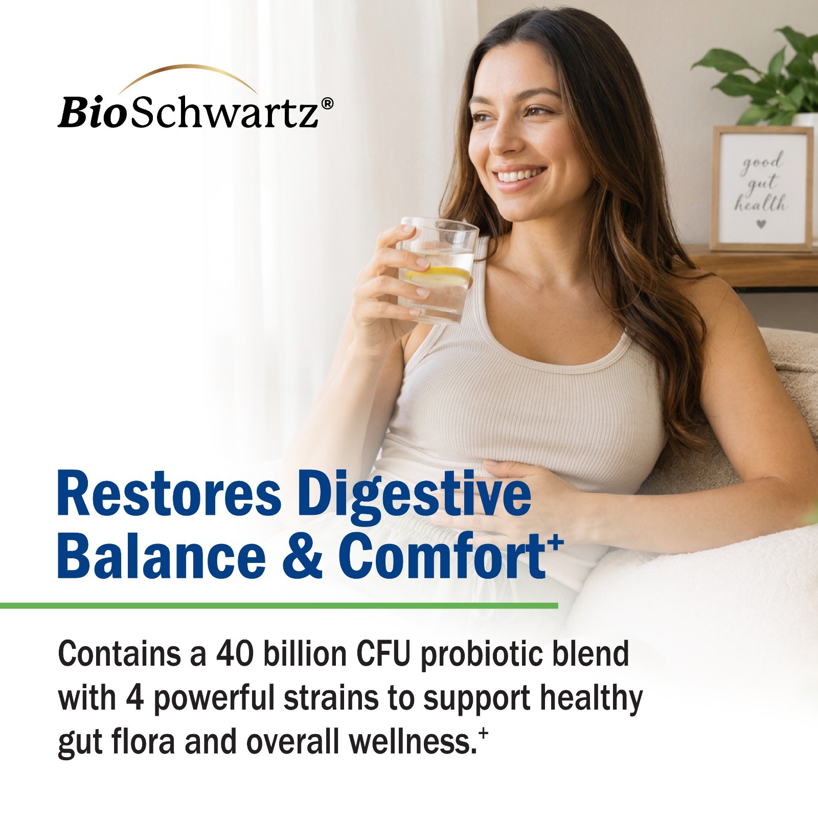 Daily Probiotic Supplement 40 Billion CFU Gut Health Complex w/ Astragalus 120ct