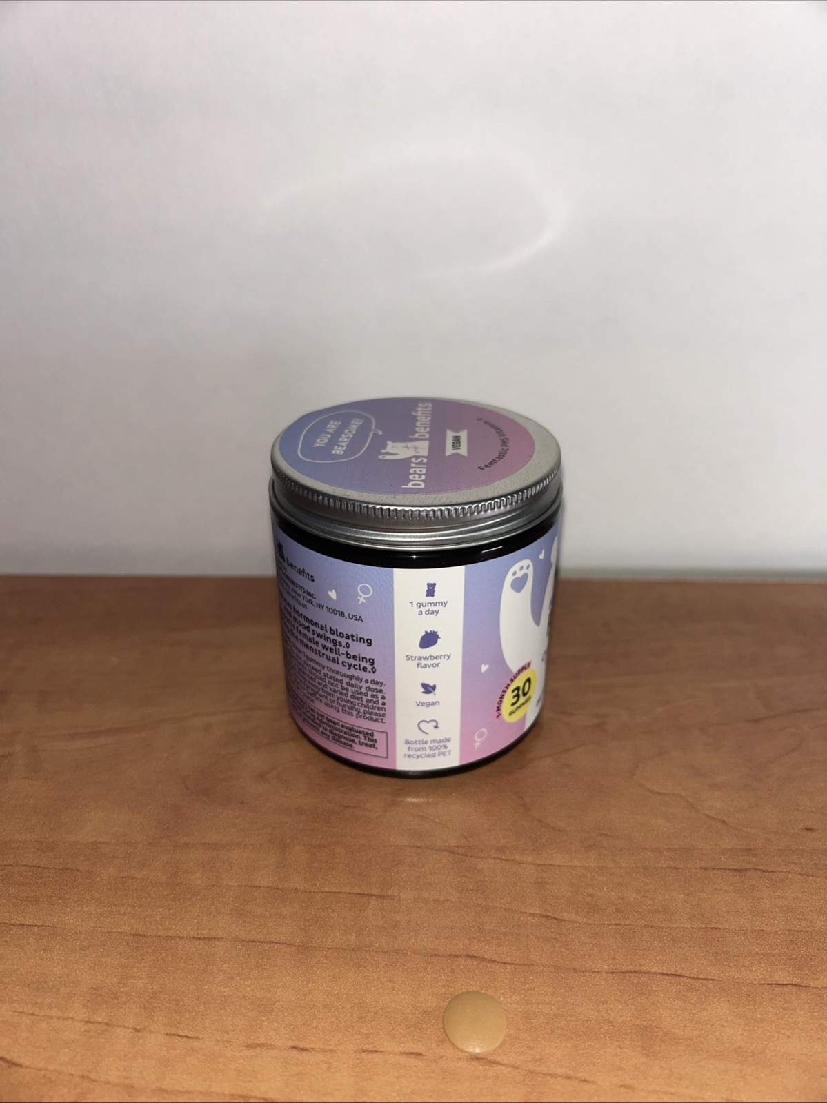 Bears Benefits Pms 30ct. Exp 02/2027