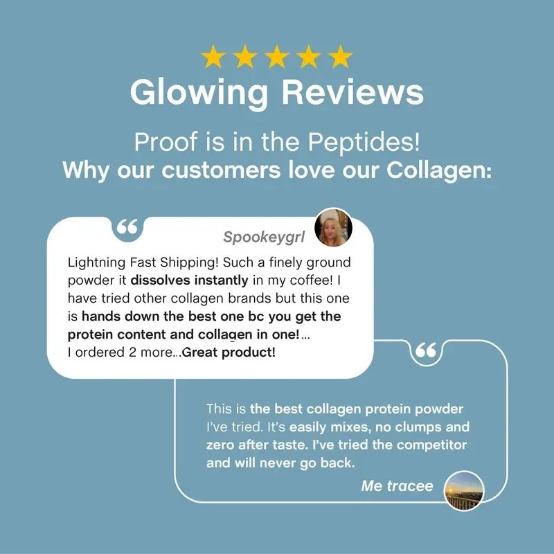 NeoCell Collagen Peptides Powder 20oz – Grass-Fed with 18 Amino Acids