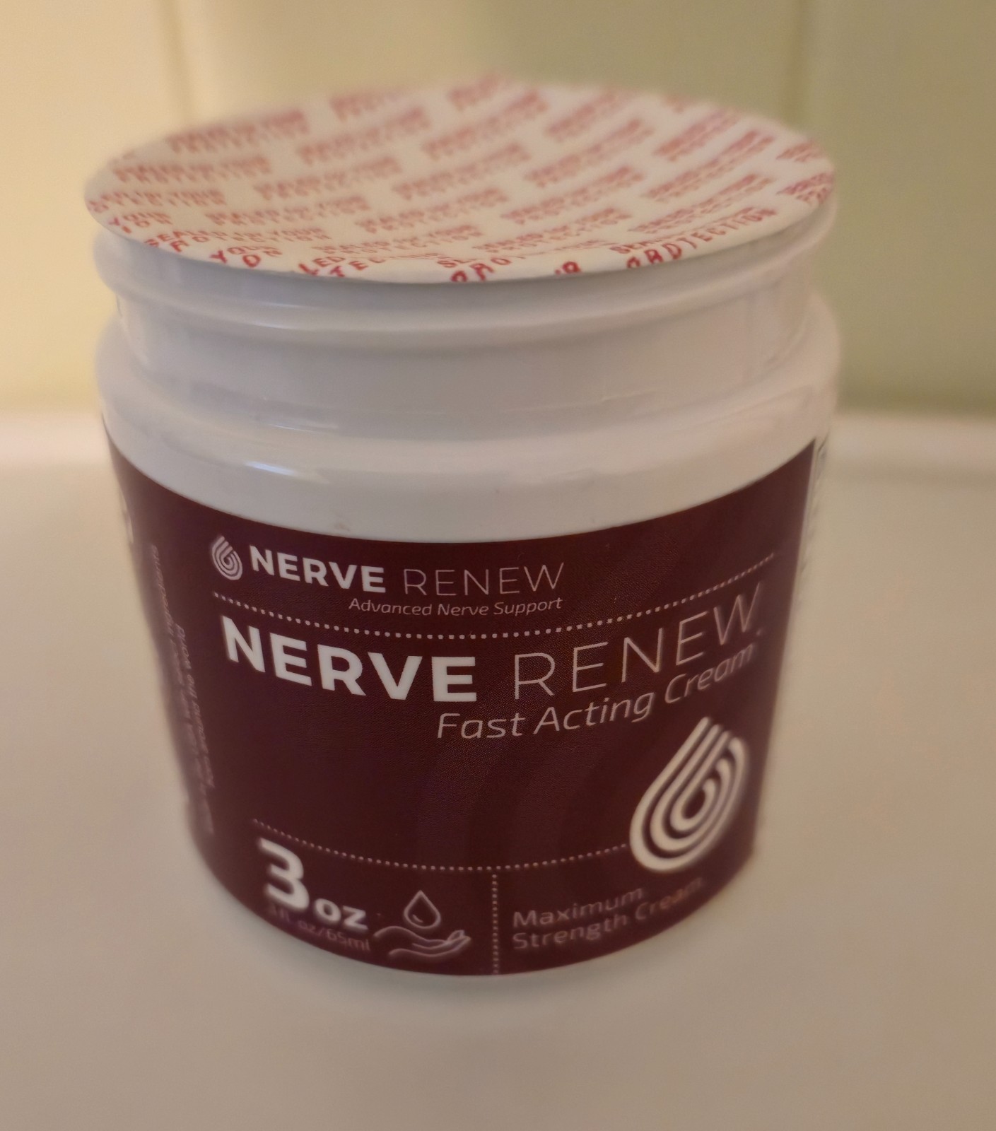Nerve Renew Fast Acting Cream, Advanced Nerve Support, Maximum Strength, 3 oz.