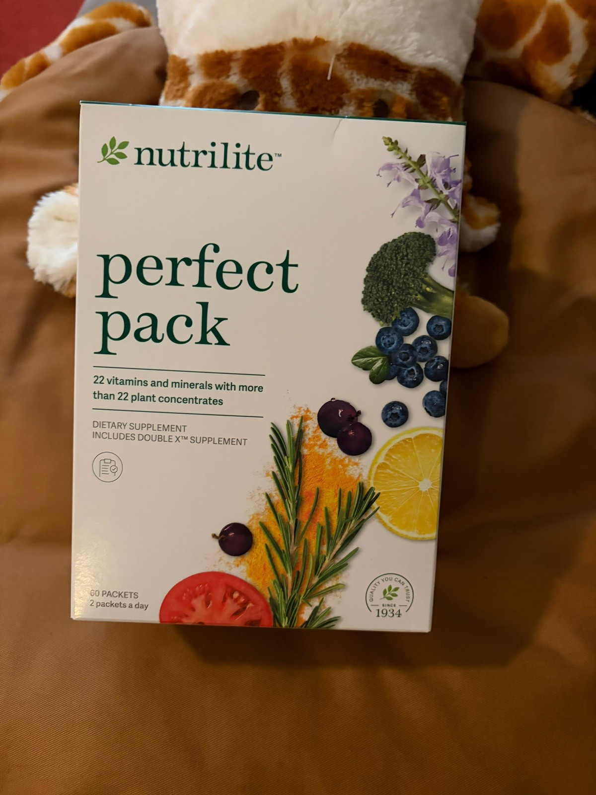 AMWAY NUTRILITE Perfect Pack – 60 Packets (30 AM and 30 PM)