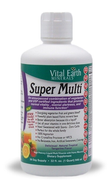 Vital Earth Minerals Super Multi, Natural Passion Fruit Flavor – 32 fl oz