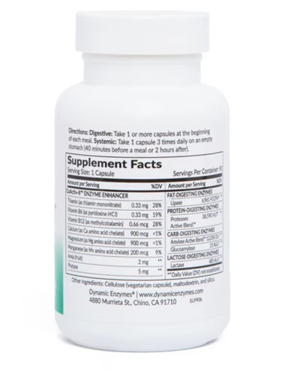 Lipase Plus Digestive Enzymes – Supports Fat Digestion & Nutrient Absorption …