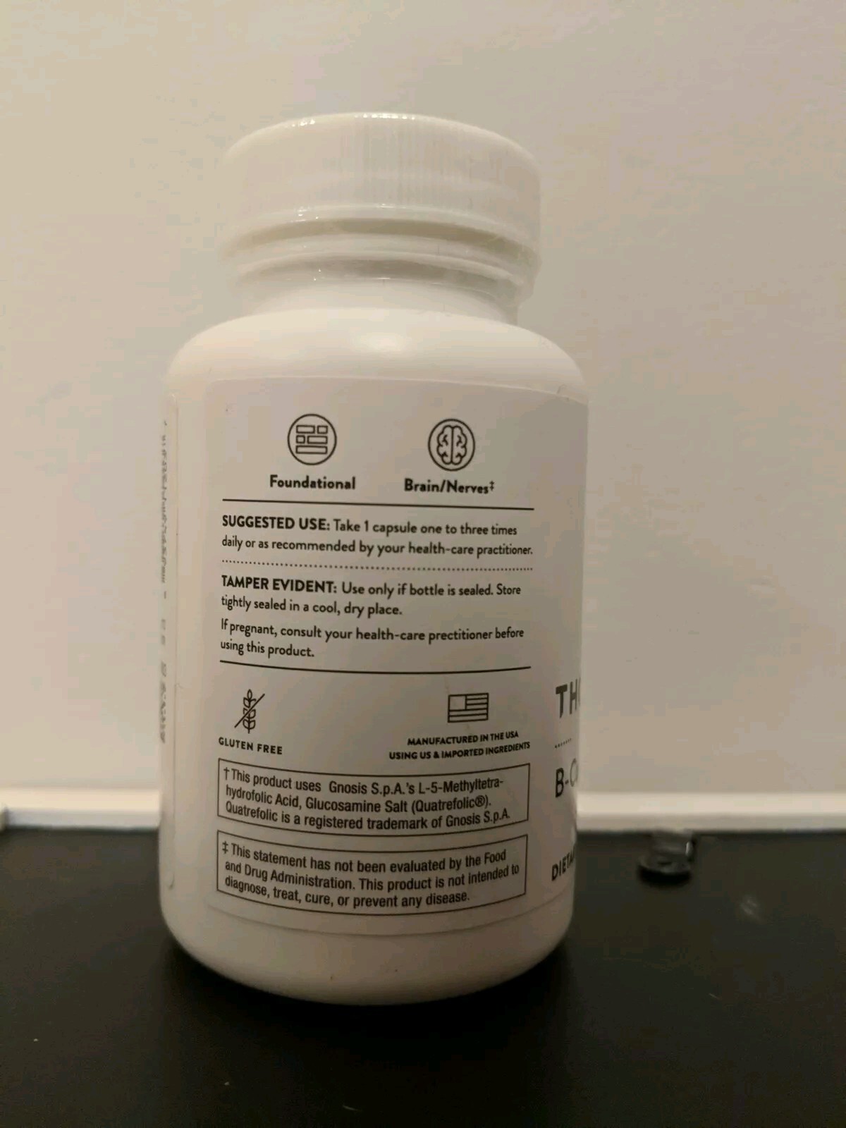 Pack Of 10: Thorne B Complex #12, B12 and folate, 60ct, New Sealed Exp. 01/26