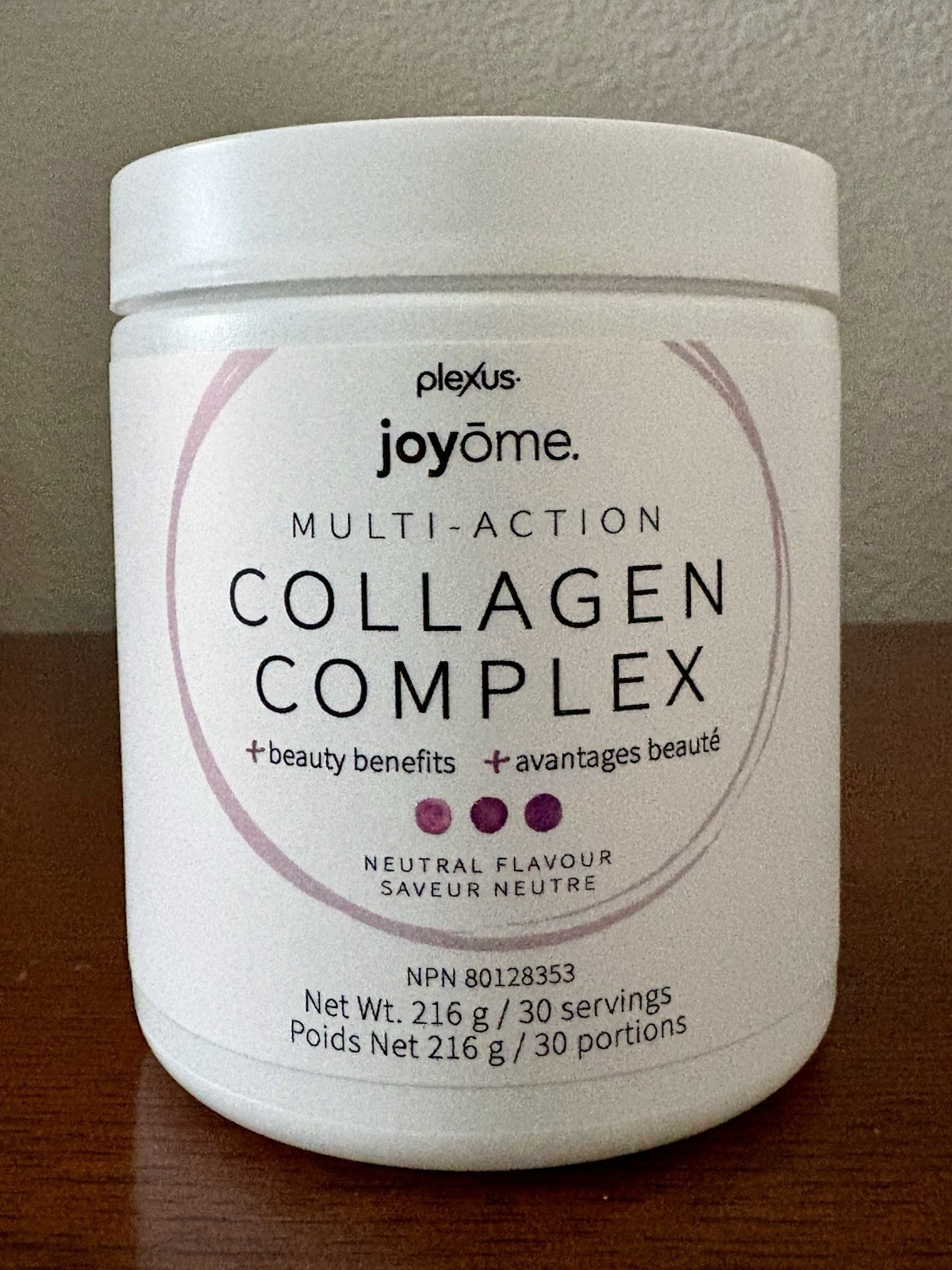 Plexus Joyome Multi-Action Collagen Complex Neutral Flavor 30 Servings EXP 04/27