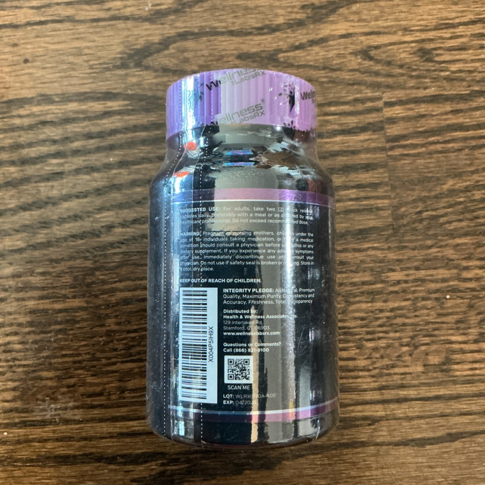 Urolithin A Supplement 120 Veggie Capsules 1,000mg MG Per Serving. EXP : 4/28