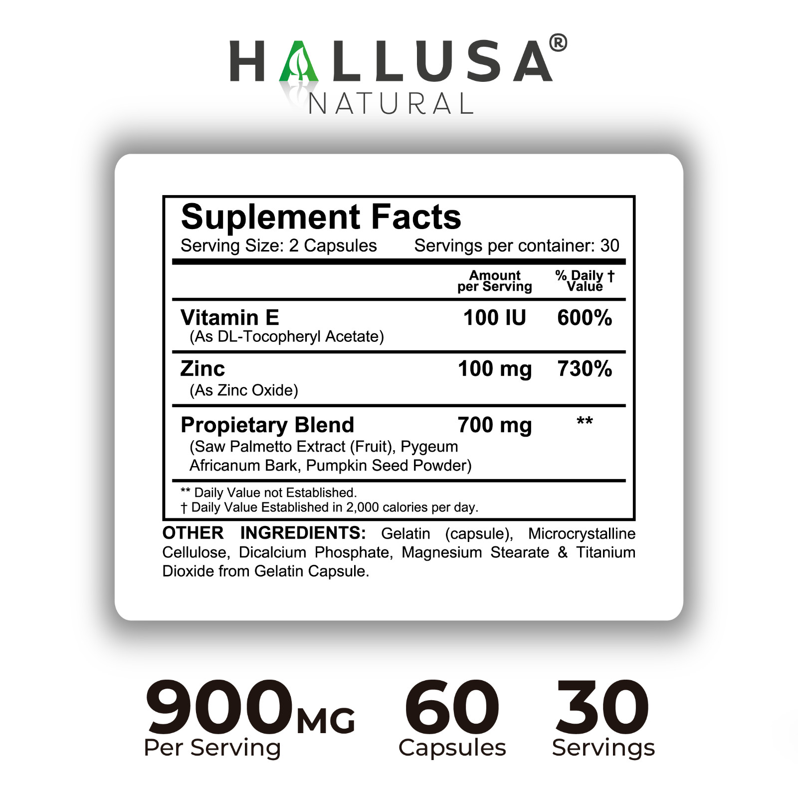 HALLPROST & HALLVIGOR – Complete Treatment for Men – Prostatic well-being 120Cap