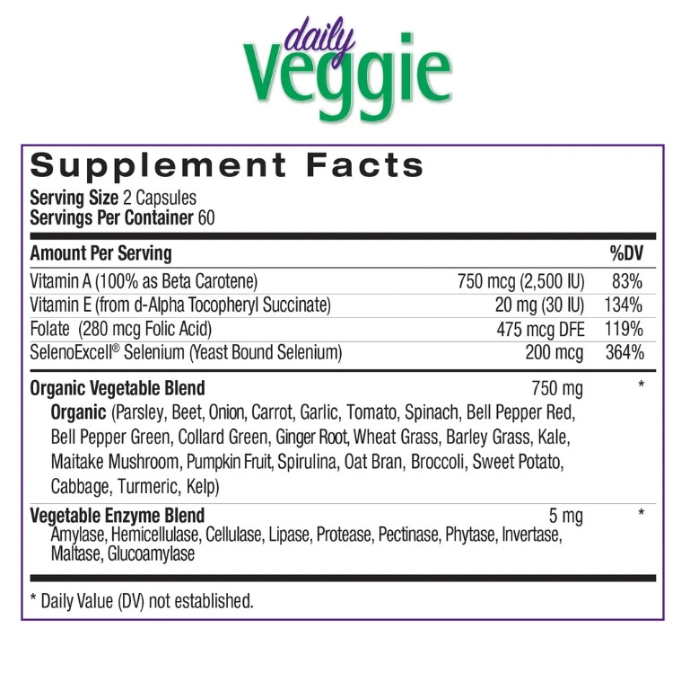 Natrol JuiceFestiv Daily Fruit & Veggie, 240 Capsules