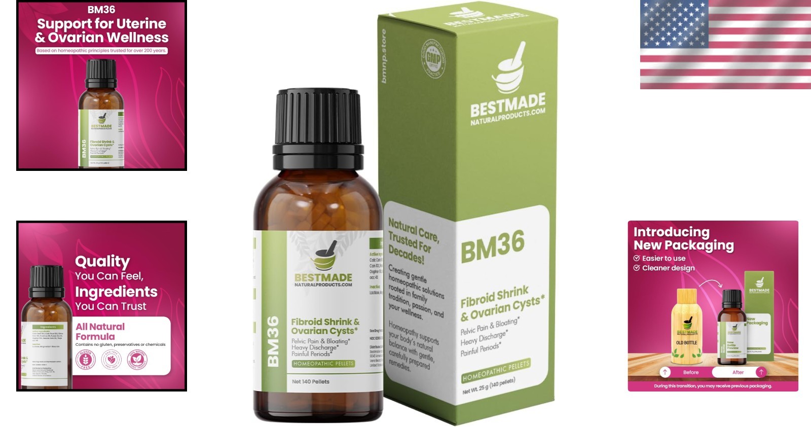 Fibroid & Ovarian Cyst Support Pills – Hormone Balance