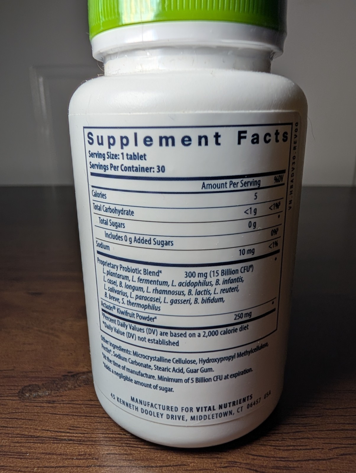 Vital Nutrients Hyperbiotics Pro-15 Advanced Probiotic Formula