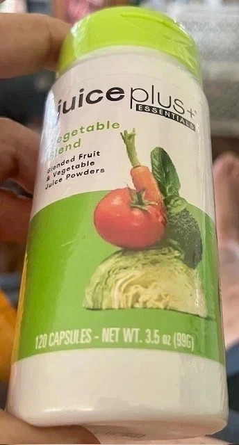 Juice Plus Vegetable & Fruit Blends 240 Capsules 2 Mo Supply 01/2027 New Sealed