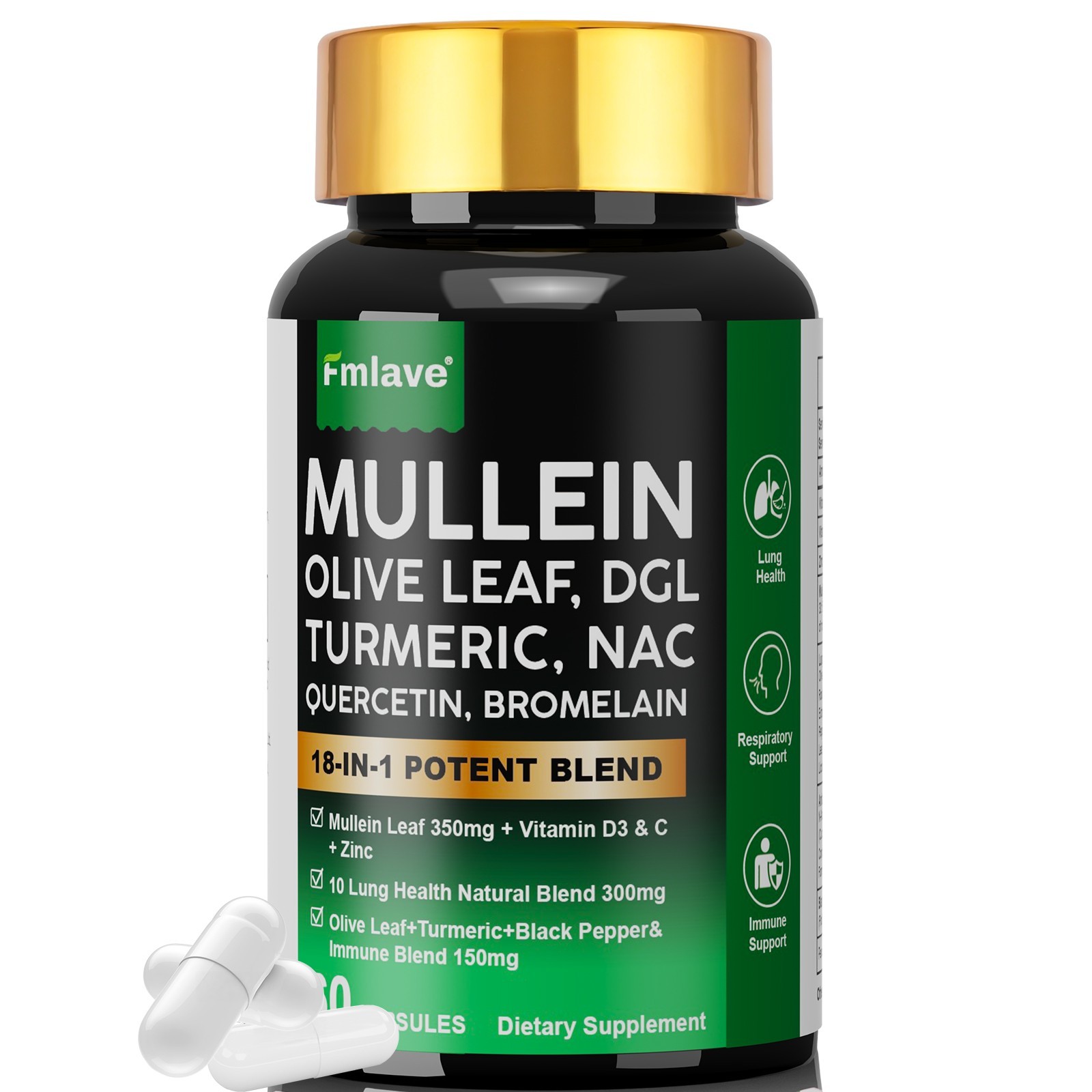 Mullein Lung Cleanse – Herbal Lung Detox & Cleanse for Respiratory Lung Health