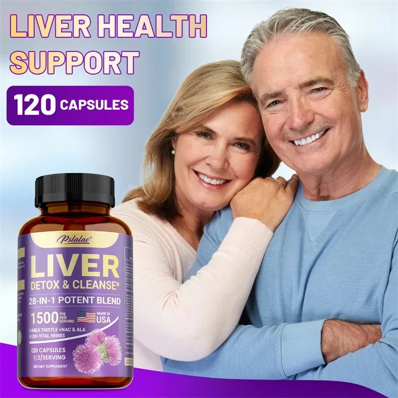 Liver Detox & Cleanse 240pcs – Kidney Health, Liver Cleanse, Detox & Repair